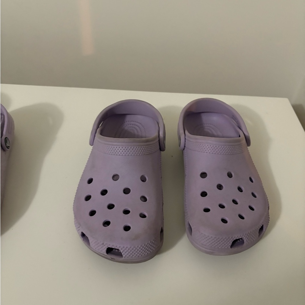 CROCS Kids Purple size 5